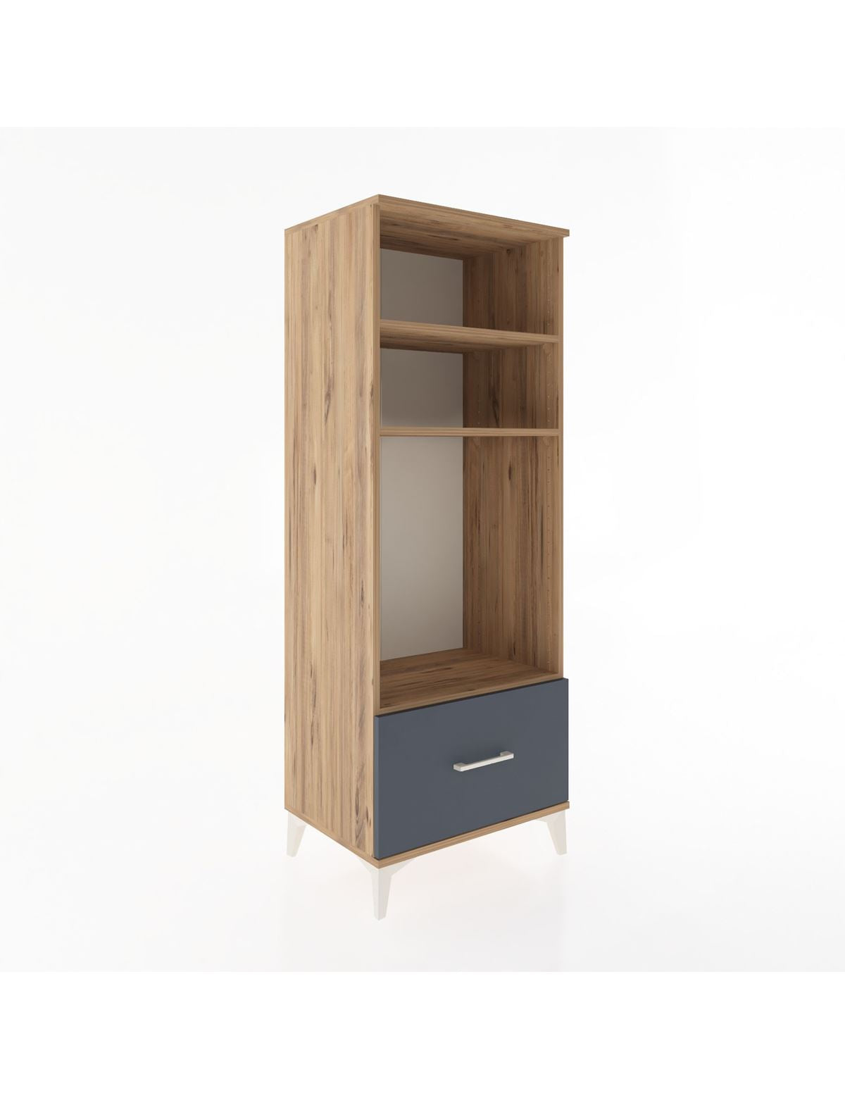 Hyperion Dolap 3 Raflı Tek Çekmeceli 60x44x163 - S53M004V8B