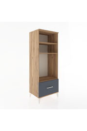 Hyperion Dolap 3 Raflı Tek Çekmeceli 60x44x163 - S53M004V8B