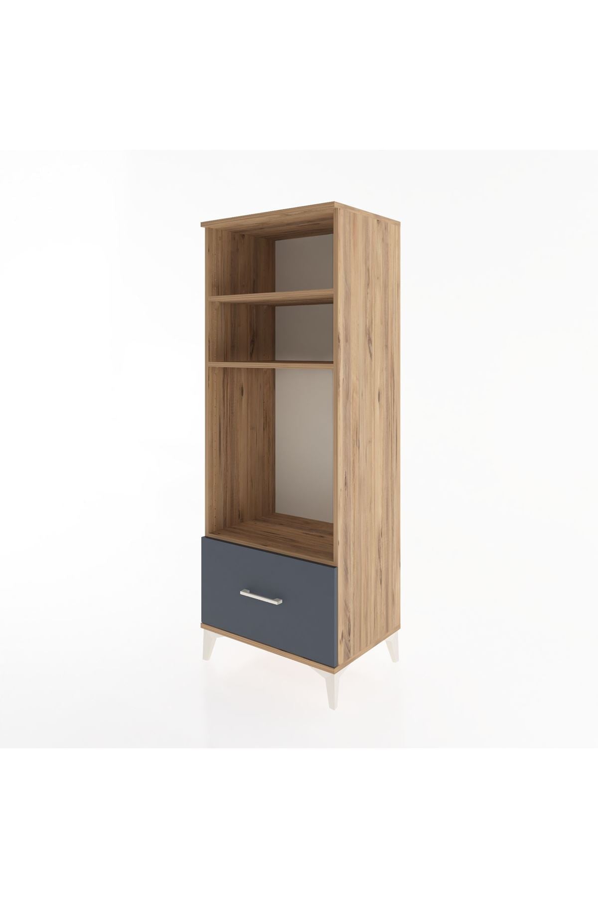 Hyperion Dolap 3 Raflı Tek Çekmeceli 60x44x163 - S53M004V8B