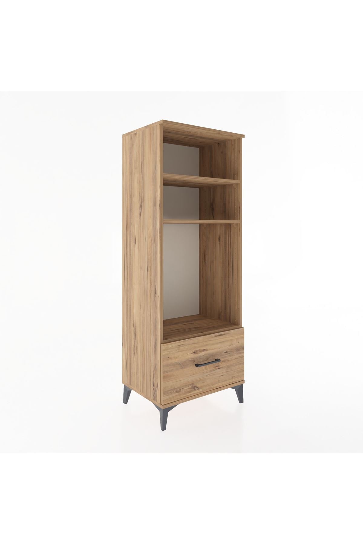 Hyperion Dolap 3 Raflı Tek Çekmeceli 60x44x163 - S53M004V9B