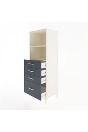 Hyperion Dolap 2 Raflı 4 Çekmeceli 60x44x163 - S53M006V2B