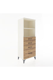 Hyperion Dolap 2 Raflı 4 Çekmeceli 60x44x163 - S53M006V3B