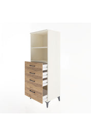 Hyperion Dolap 2 Raflı 4 Çekmeceli 60x44x163 - S53M006V3B