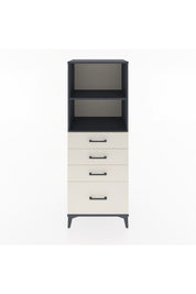 Hyperion Dolap 2 Raflı 4 Çekmeceli 60x44x163 - S53M006V4B
