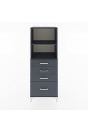 Hyperion Dolap 2 Raflı 4 Çekmeceli 60x44x163 - S53M006V5B