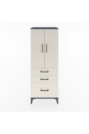 Hyperion Dolap 3 Raflı 3 Çekmeceli 2 Kapaklı 60x44x163 - S53M007V4B