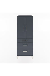 Hyperion Dolap 3 Raflı 3 Çekmeceli 2 Kapaklı 60x44x163 - S53M007V5B