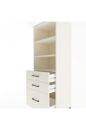 Hyperion Dolap 3 Raflı 3 Çekmeceli 60x44x163 - S53M008V1B