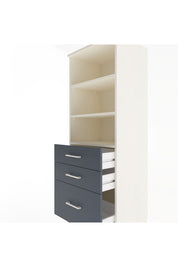Hyperion Dolap 3 Raflı 3 Çekmeceli 60x44x163 - S53M008V2B