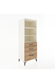 Hyperion Dolap 3 Raflı 3 Çekmeceli 60x44x163 - S53M008V3B