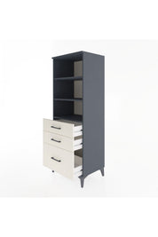 Hyperion Dolap 3 Raflı 3 Çekmeceli 60x44x163 - S53M008V4B