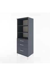 Hyperion Dolap 3 Raflı 3 Çekmeceli 60x44x163 - S53M008V5B