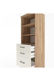 Hyperion Dolap 3 Raflı 3 Çekmeceli 60x44x163 - S53M008V7B