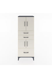 Hyperion Dolap 3 Raflı 3 Çekmeceli 4 Kapaklı 60x44x163 - S53M009V4B