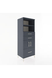 Hyperion Dolap 3 Raflı 3 Çekmeceli 2 Kapaklı 60x44x163 - S53M010V5B