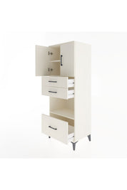Hyperion Dolap 3 Raflı 3 Çekmeceli 2 Kapaklı 60x44x163 - S53M011V1B