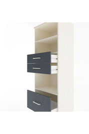 Hyperion Dolap 3 Raflı 3 Çekmeceli 60x44x163 - S53M012V2B