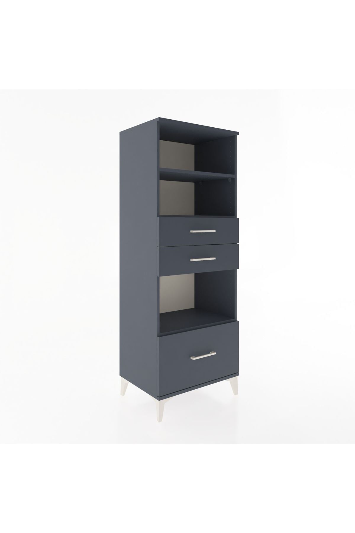 Hyperion Dolap 3 Raflı 3 Çekmeceli 60x44x163 - S53M012V5B