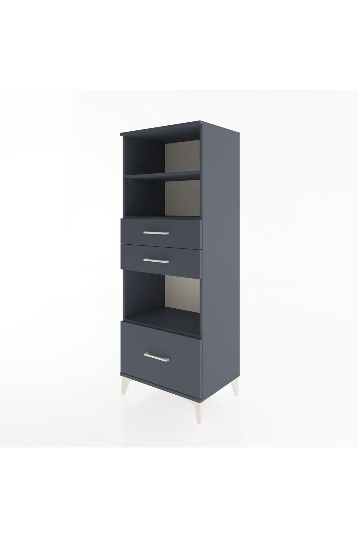 Hyperion Dolap 3 Raflı 3 Çekmeceli 60x44x163 - S53M012V5B