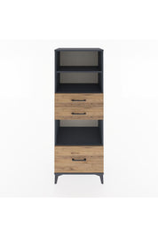 Hyperion Dolap 3 Raflı 3 Çekmeceli 60x44x163 - S53M012V6B