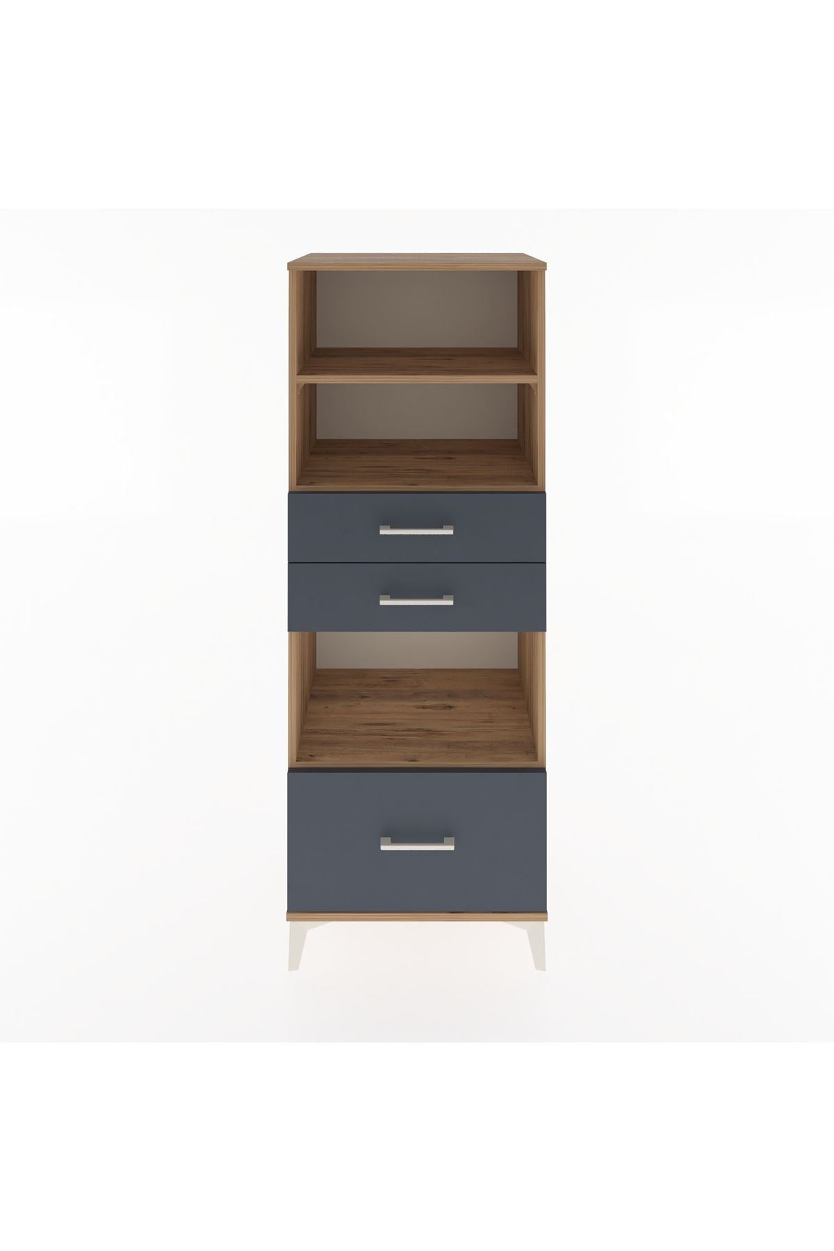 Hyperion Dolap 3 Raflı 3 Çekmeceli 60x44x163 - S53M012V8B