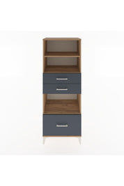 Hyperion Dolap 3 Raflı 3 Çekmeceli 60x44x163 - S53M012V8B