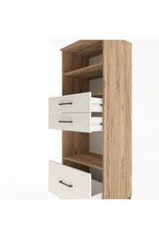 Hyperion Dolap 3 Raflı 3 Çekmeceli 60x44x163 - S53M012V7B