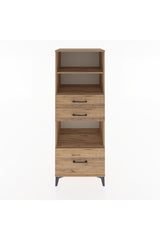 Hyperion Dolap 3 Raflı 3 Çekmeceli 60x44x163