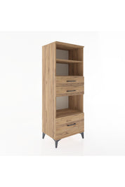 Hyperion Dolap 3 Raflı 3 Çekmeceli 60x44x163 - S53M012V9B
