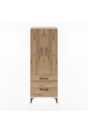 Hyperion Dolap 3 Raflı 2 Çekmeceli 2 Kapaklı 60x44x163 - S53M013V3B
