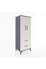 Hyperion Dolap 3 Raflı 2 Çekmeceli 2 Kapaklı 60x44x163 - S53M013V4B