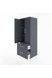Hyperion Dolap 3 Raflı 2 Çekmeceli 2 Kapaklı 60x44x163 - S53M013V5B