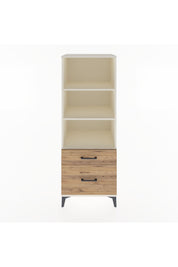 Hyperion Dolap 3 Raflı 2 Çekmeceli 60x44x163 - S53M014V3B
