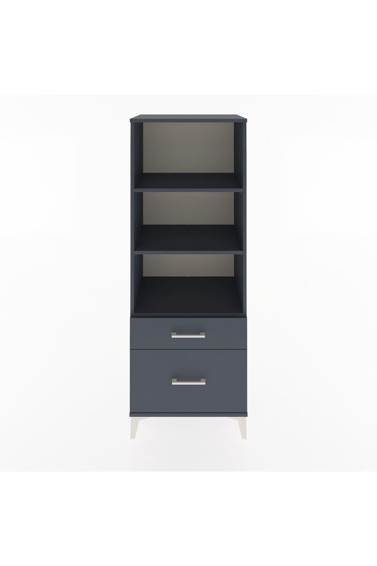 Hyperion Dolap 3 Raflı 2 Çekmeceli 60x44x163 - S53M014V5B