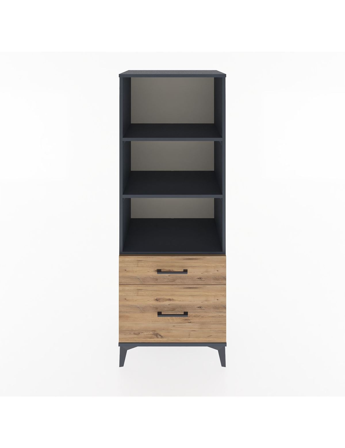 Hyperion Dolap 3 Raflı 2 Çekmeceli 60x44x163 - S53M014V6B
