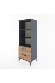 Hyperion Dolap 3 Raflı 2 Çekmeceli 60x44x163 - S53M014V6B