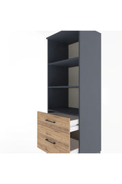 Hyperion Dolap 3 Raflı 2 Çekmeceli 60x44x163 - S53M014V6B