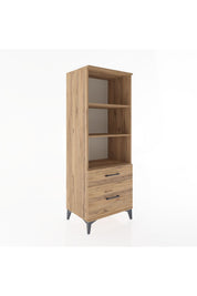 Hyperion Dolap 3 Raflı 2 Çekmeceli 60x44x163 - S53M014V9B