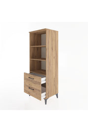 Hyperion Dolap 3 Raflı 2 Çekmeceli 60x44x163 - S53M014V9B