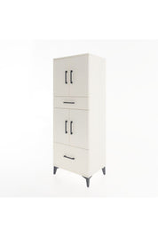 Hyperion Dolap 2 Raflı 2 Çekmeceli 4 Kapaklı 60x44x163 - S53M015V1B
