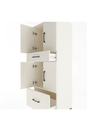 Hyperion Dolap 2 Raflı 2 Çekmeceli 4 Kapaklı 60x44x163 - S53M015V1B