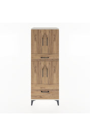 Hyperion Dolap 2 Raflı 2 Çekmeceli 4 Kapaklı 60x44x163 - S53M015V3B
