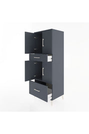Hyperion Dolap 2 Raflı 2 Çekmeceli 4 Kapaklı 60x44x163 - S53M015V5B