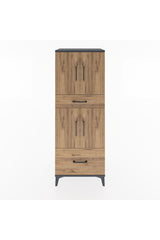 Hyperion Dolap 2 Raflı 2 Çekmeceli 4 Kapaklı 60x44x163