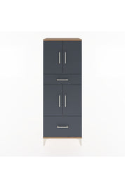 Hyperion Dolap 2 Raflı 2 Çekmeceli 4 Kapaklı 60x44x163 - S53M015V8B
