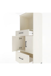 Hyperion Dolap 2 Raflı 2 Çekmeceli 2 Kapaklı 60x44x163 - S53M016V1B