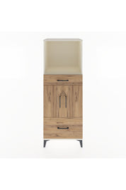 Hyperion Dolap 2 Raflı 2 Çekmeceli 2 Kapaklı 60x44x163 - S53M016V3B