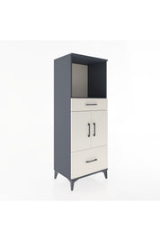 Hyperion Dolap 2 Raflı 2 Çekmeceli 2 Kapaklı 60x44x163 - S53M016V4B