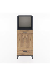 Hyperion Dolap 2 Raflı 2 Çekmeceli 2 Kapaklı 60x44x163 - S53M016V6B
