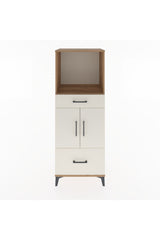 Hyperion Dolap 2 Raflı 2 Çekmeceli 2 Kapaklı 60x44x163